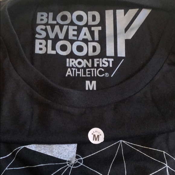 MENS GEOMETRIC SKULL IRON FIST SHIRT - Picture 3 of 5